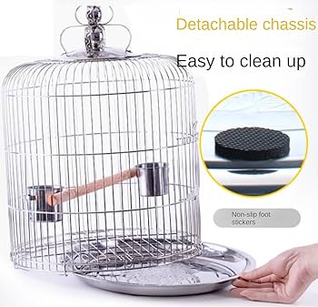 ステンレス製　中型大型インコ用　鳥かご　ケージ Amazon.co.jp: 鳥かご・ケージ ステンレス鋼自家繁殖休憩鳥かご